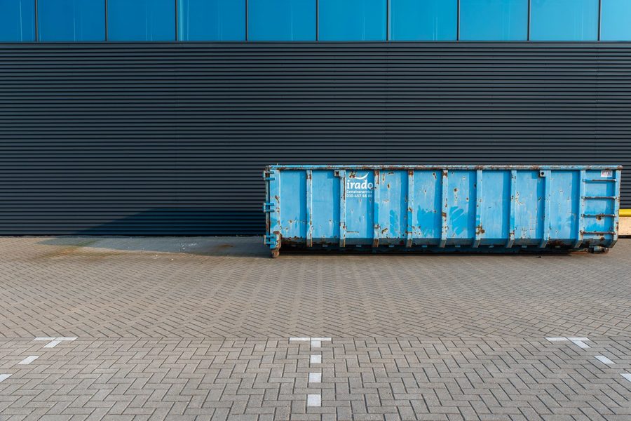 Our dumpster rental in Houston 1