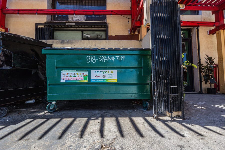 Our dumpster rental in Houston 3
